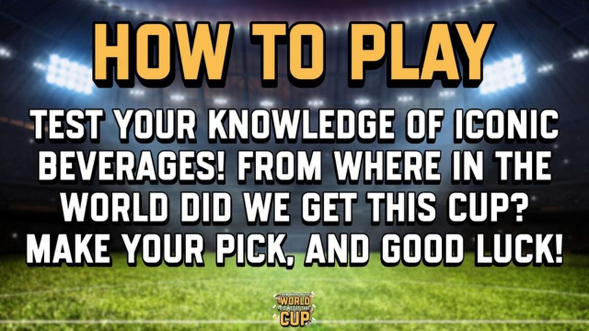 From Where in the WORLD Did We Get That CUP? image number null